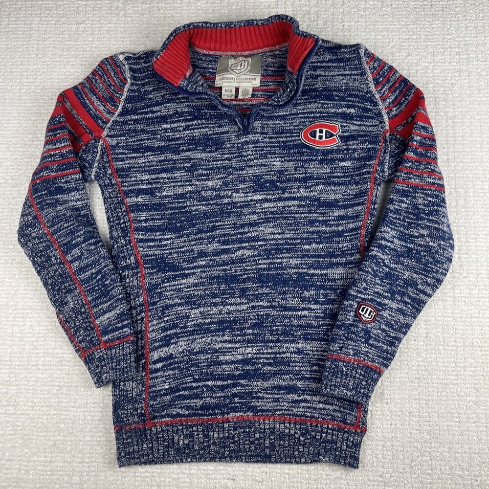 Vintage Montreal Canadians Old Time Hockey Causeway Collection Men’s Pullover M